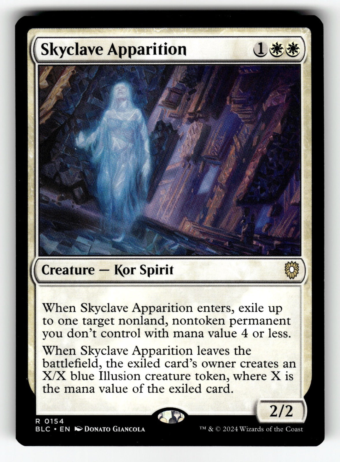 Skyclave Apparition – 154 BLC: Commander: Bloomburrow R LP
