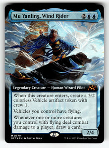 Mu Yanling, Wind Rider (Extended Art) – 379 DFT: Aetherdrift M Foil NM