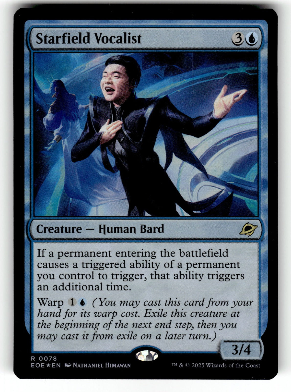 Starfield Vocalist – 78 EOE: Edge of Eternities R Foil NM