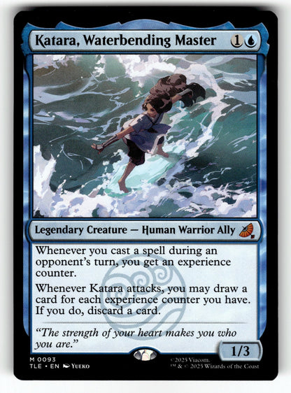 Katara, Waterbending Master – 93 TLE: Avatar: The Last Airbender: Eternal-Legal M LP