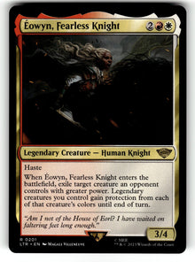 Eowyn, Fearless Knight – 201 LTR: Universes Beyond: The Lord of the Rings: Tales of Middle-earth R NM