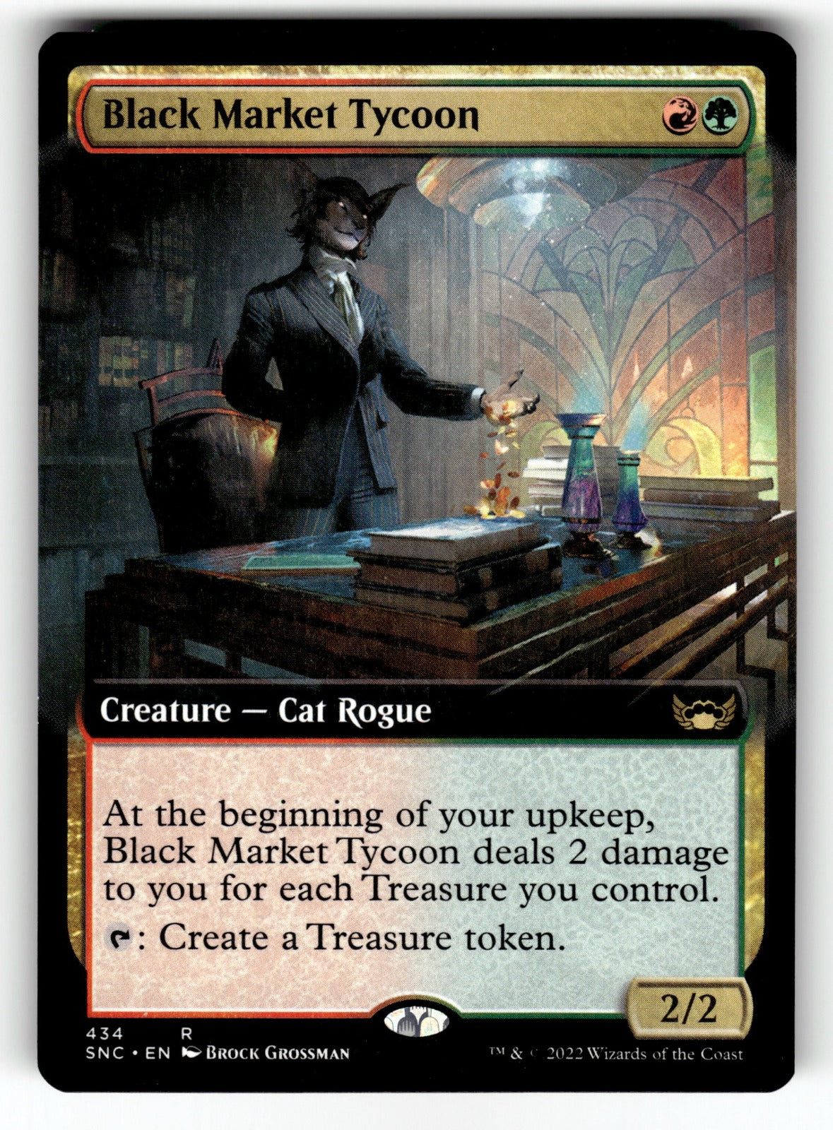 Black Market Tycoon (Extended Art) – 434 SNC: Streets of New Capenna R NM