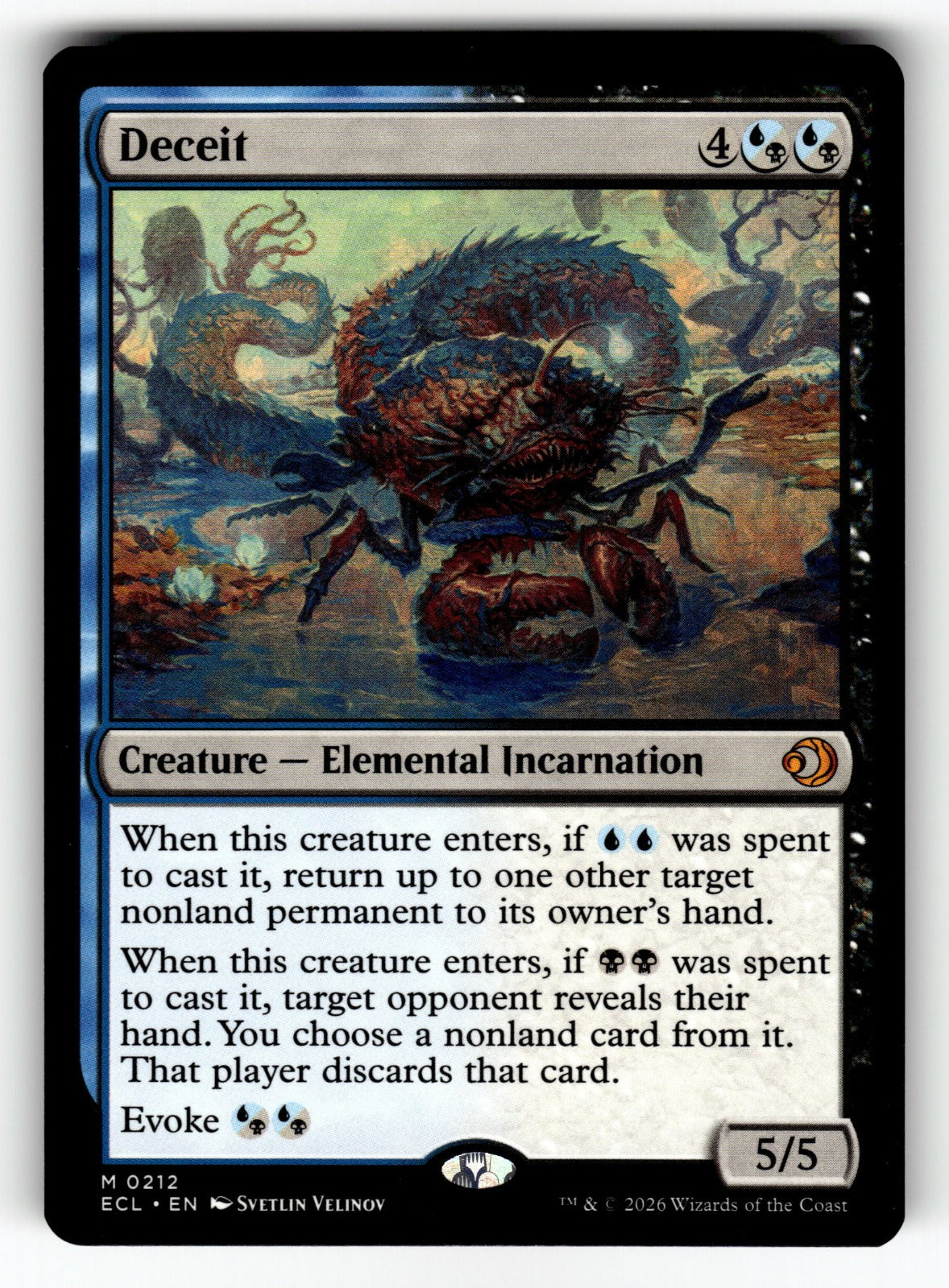 Deceit – 212 ECL: Lorwyn Eclipsed M NM