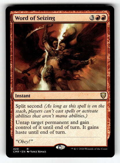 Word of Seizing – 420 CMR: Commander Legends R NM
