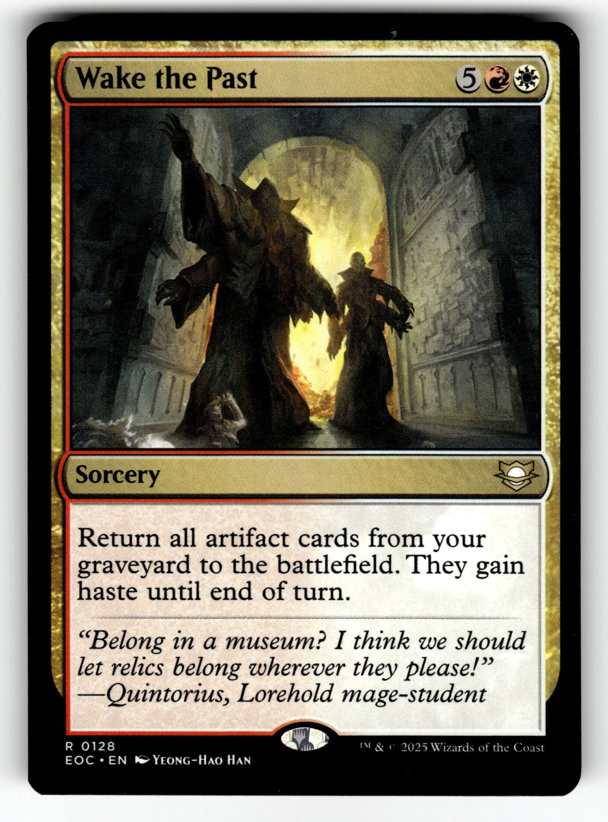 Wake the Past – 128 EOC: Commander: Edge of Eternities R NM