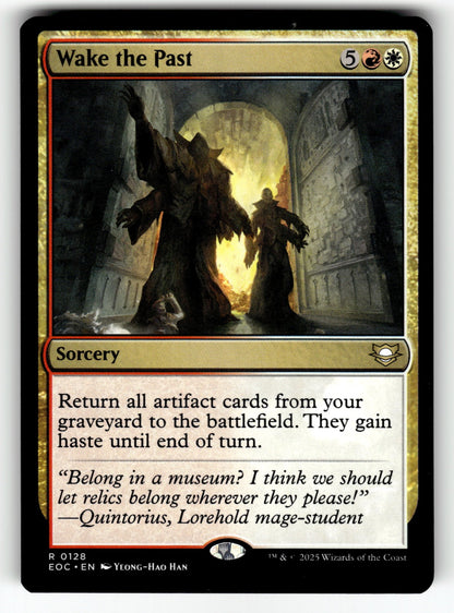 Wake the Past – 128 EOC: Commander: Edge of Eternities R NM