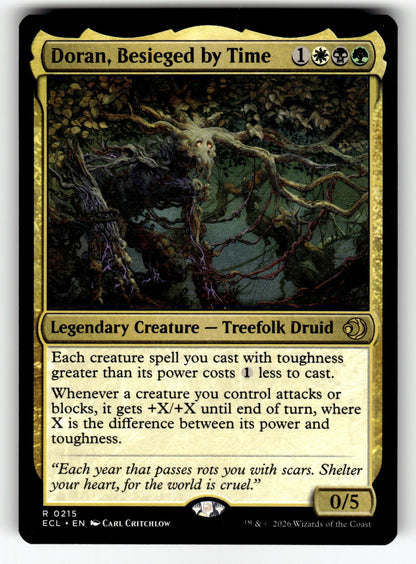 Doran, Besieged by Time – 215 ECL: Lorwyn Eclipsed R NM