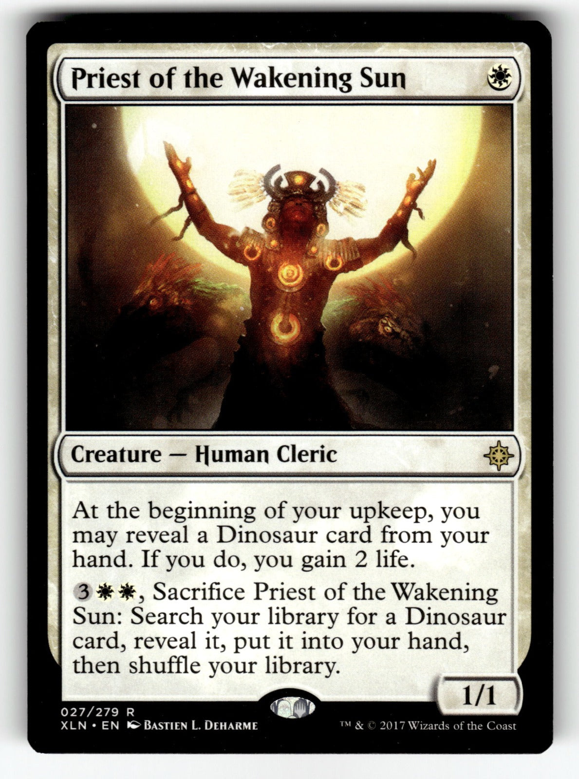 Priest of the Wakening Sun – 27 XLN: Ixalan R LP