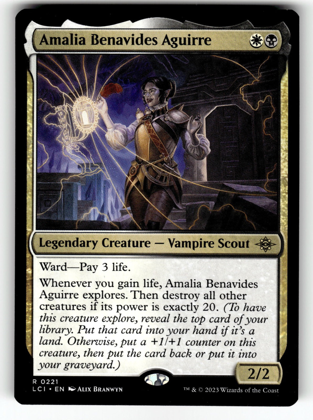 Amalia Benavides Aguirre – 221 LCI: The Lost Caverns of Ixalan R NM