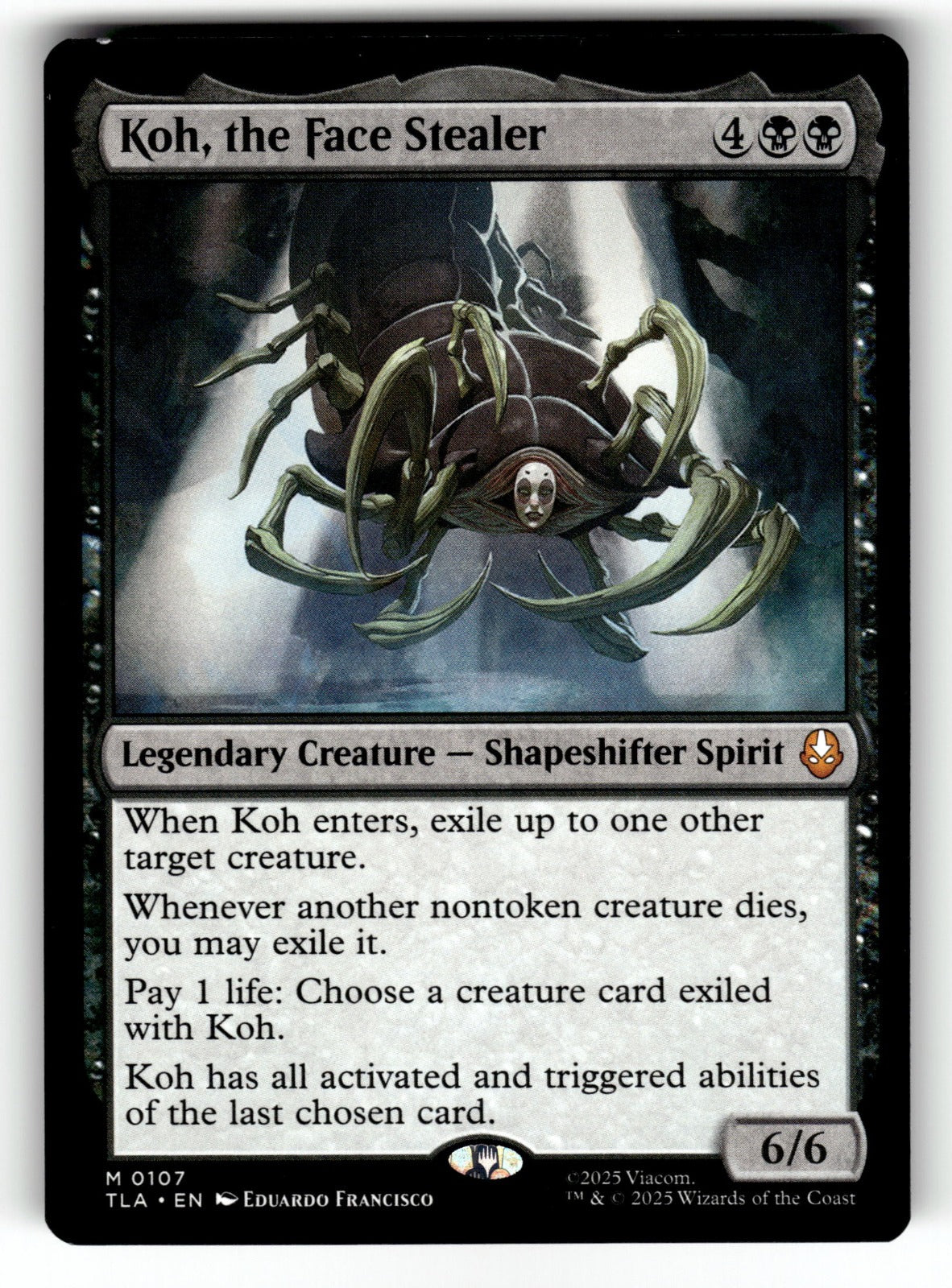 Koh, the Face Stealer – 107 TLA: Avatar: The Last Airbender M NM