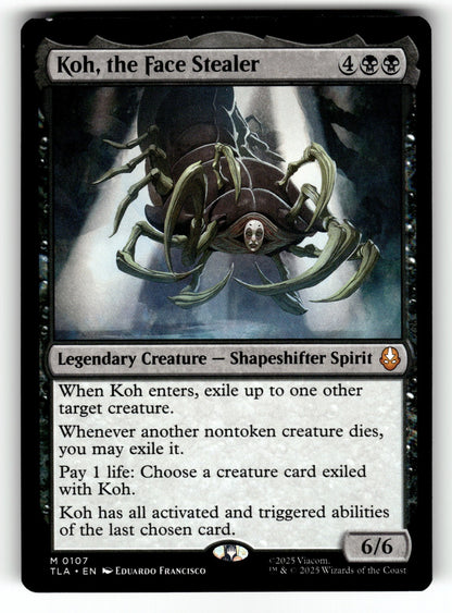 Koh, the Face Stealer – 107 TLA: Avatar: The Last Airbender M NM