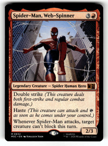 Spider-Man, Web-Spinner – 832 MSC: Commander: Marvel Super Heroes M NM