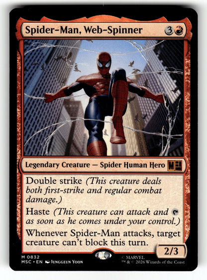 Spider-Man, Web-Spinner – 832 MSC: Commander: Marvel Super Heroes M NM