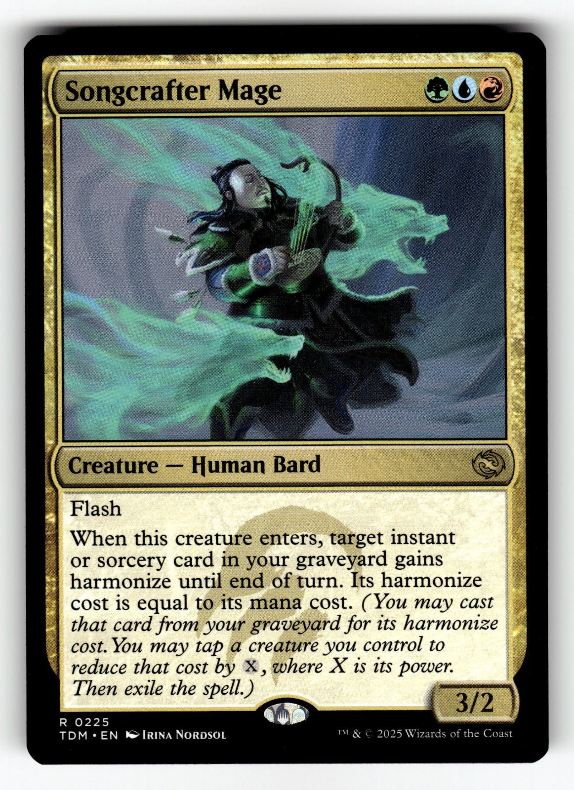 Songcrafter Mage – 225 TDM: Tarkir: Dragonstorm R NM