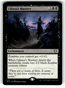 Liliana's Mastery – 123 MIC: Commander: Innistrad: Midnight Hunt R LP