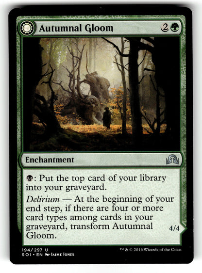 Autumnal Gloom – 194 SOI: Shadows over Innistrad U LP