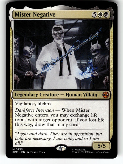 Mister Negative – 135 SPM: Marvel's Spider-Man M NM