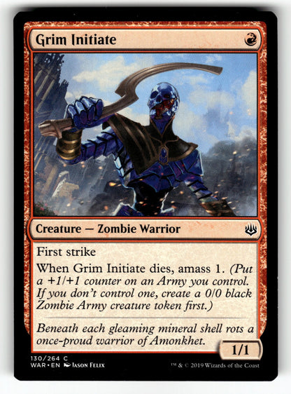 Grim Initiate – 130 WAR: War of the Spark C LP