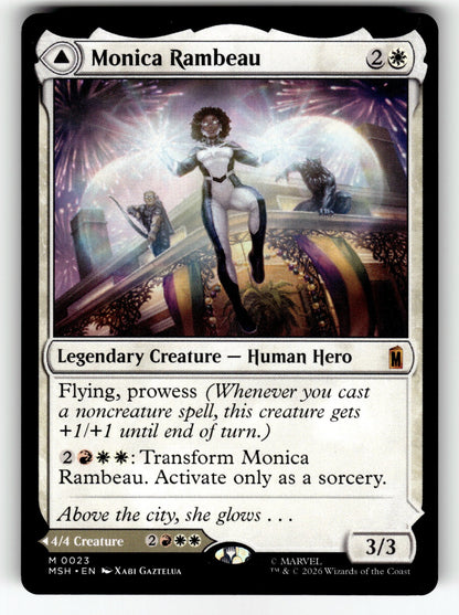 Monica Rambeau – 23 MSH: Marvel Super Heroes M NM