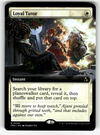 Loyal Tutor (Extended Art) – 424 FRA: Reality Fracture R NM
