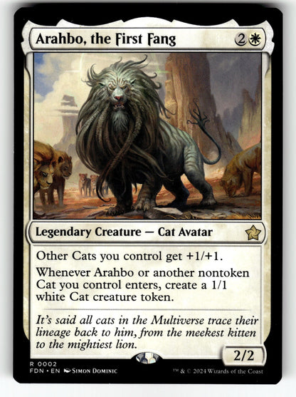 Arahbo, the First Fang – 2 FDN: Foundations R NM