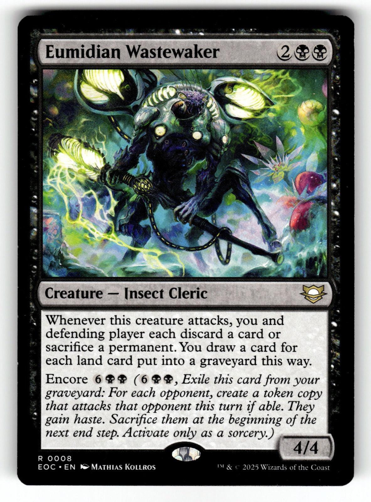 Eumidian Wastewaker – 8 EOC: Commander: Edge of Eternities R NM