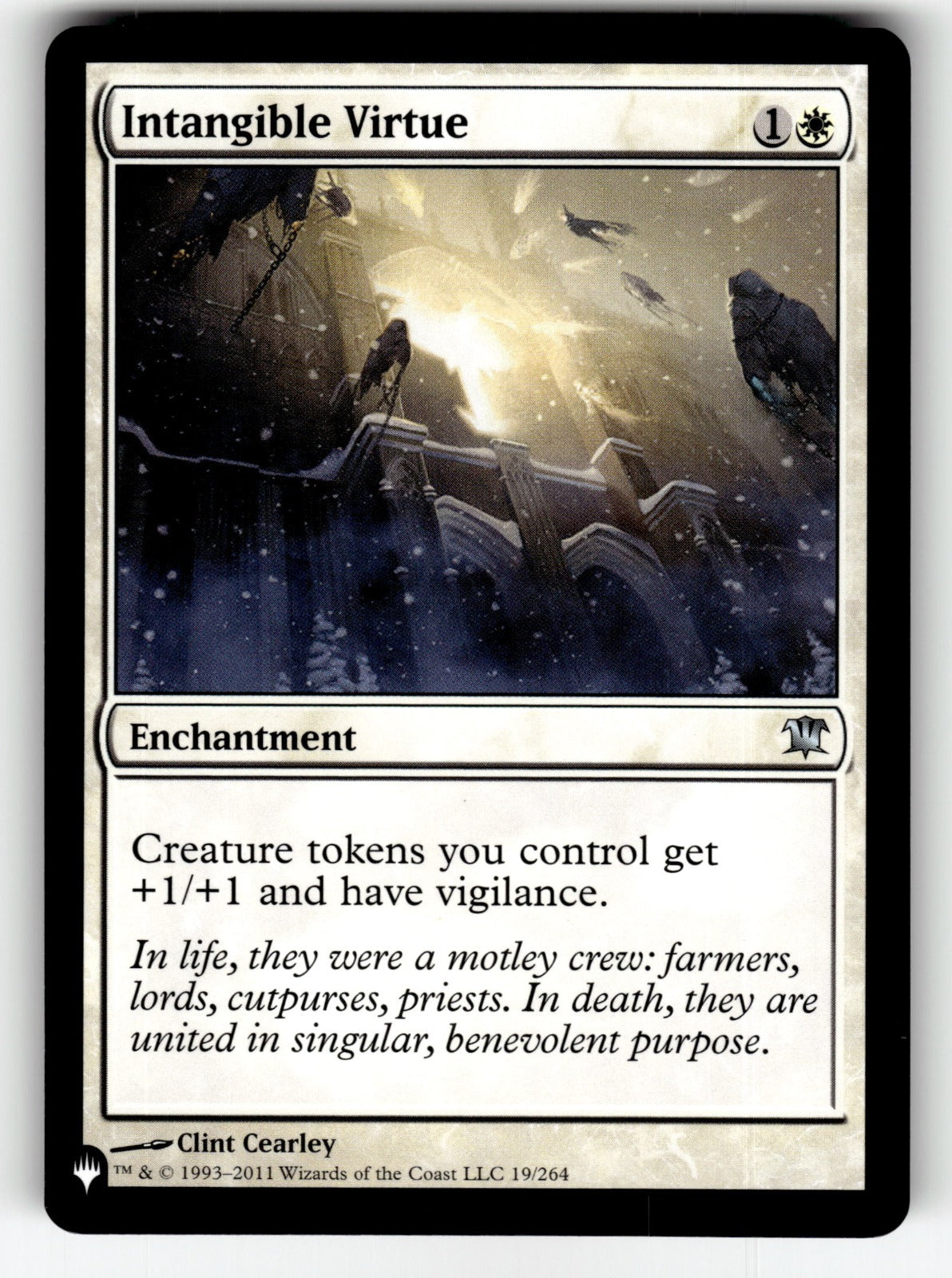 Intangible Virtue – 19/264 LIST: The List Reprints U NM