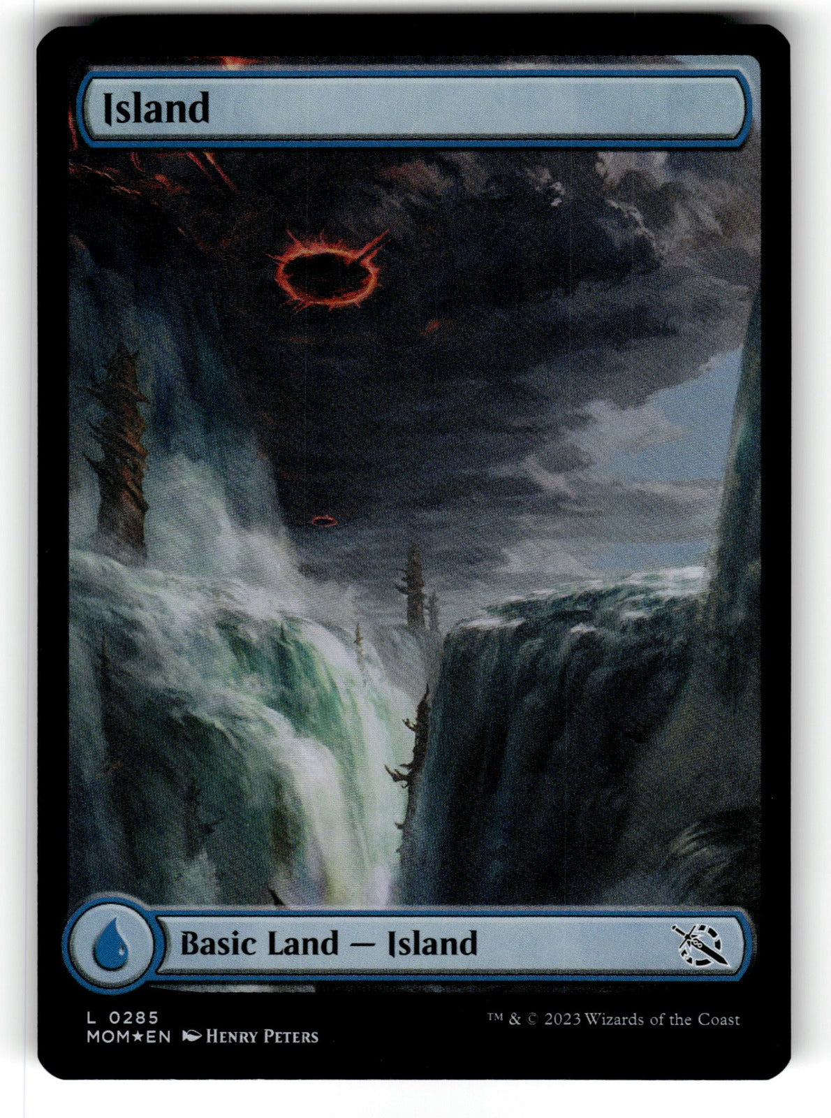 Island (0285) – 285 MOM: March of the Machine L Foil NM