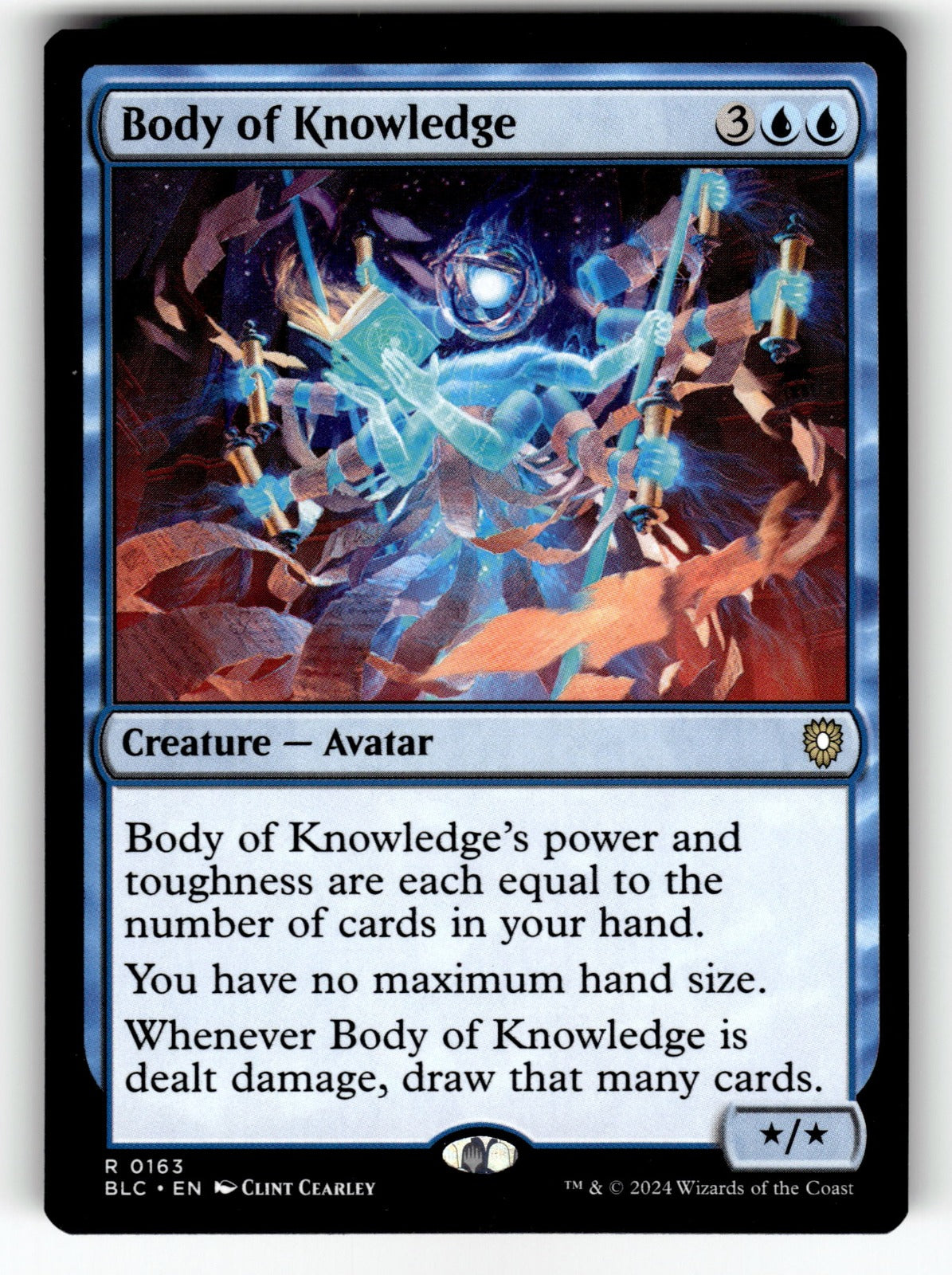 Body of Knowledge – 163 BLC: Commander: Bloomburrow R LP