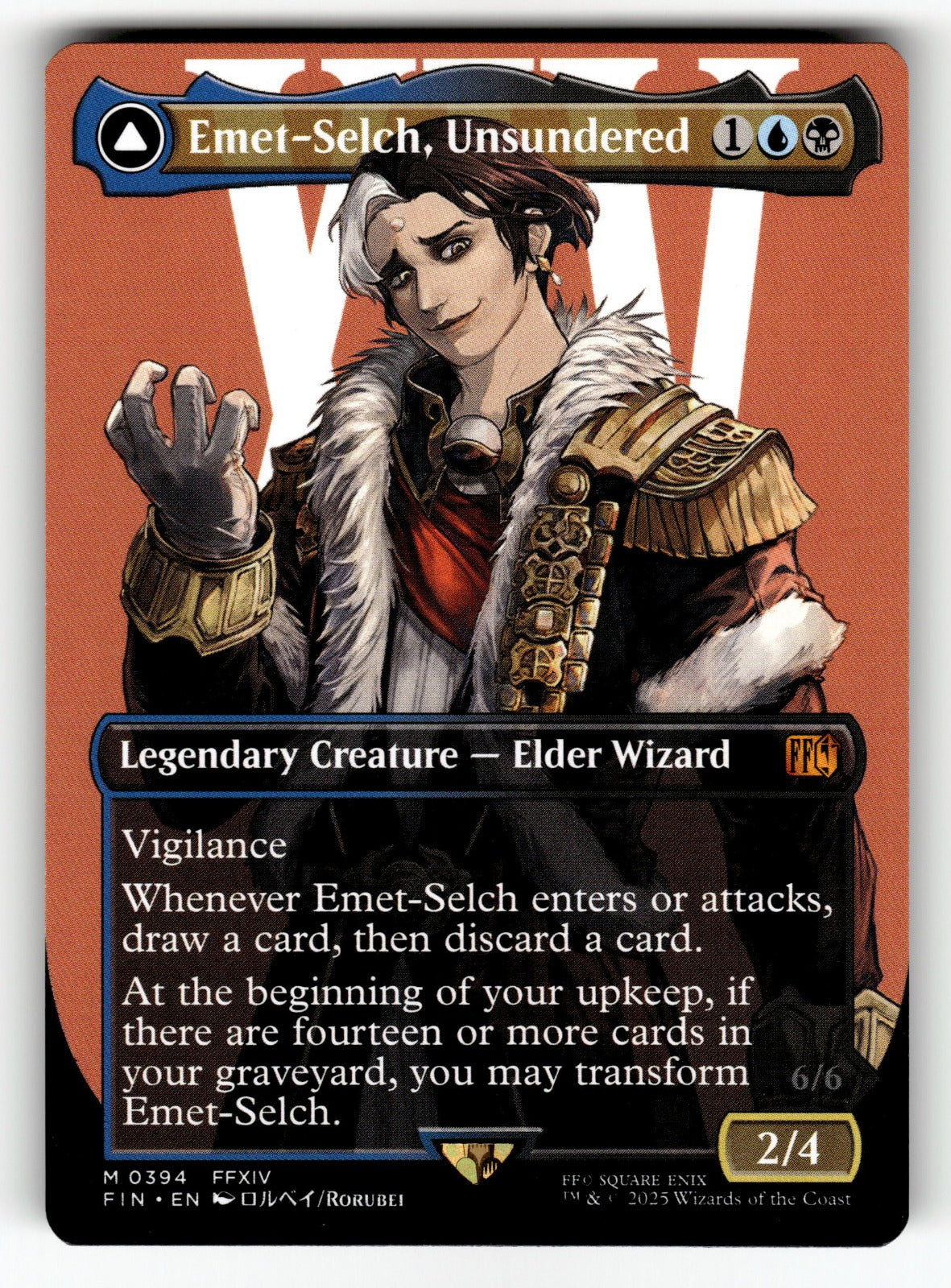 Emet-Selch, Unsundered (Borderless) – 394 FIN: FINAL FANTASY M NM