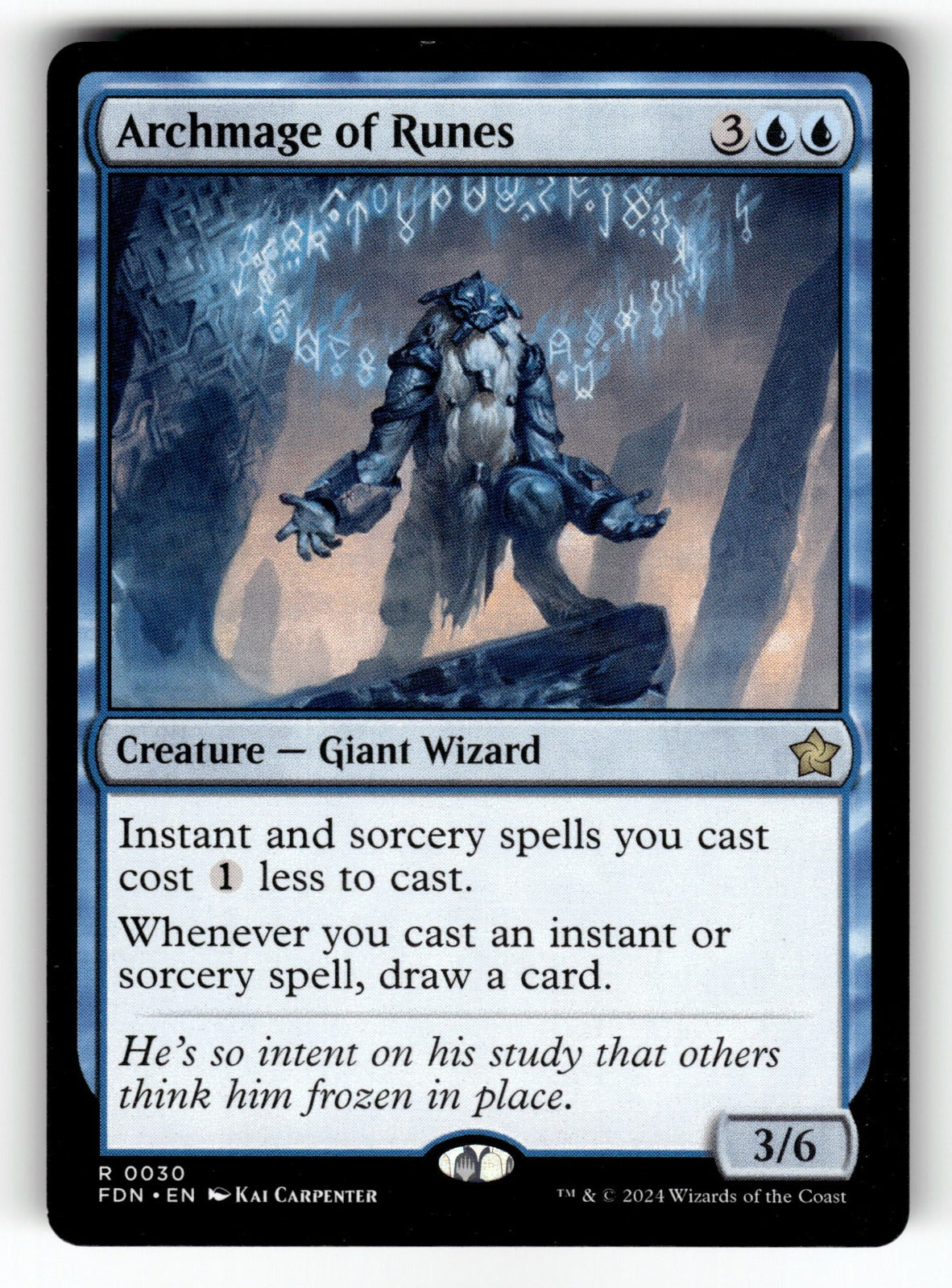 Archmage of Runes – 30 FDN: Foundations R NM