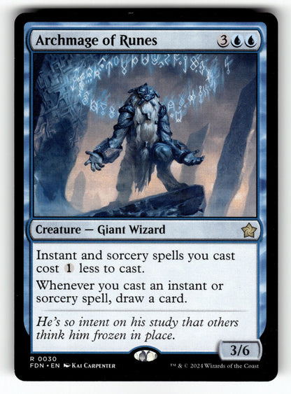 Archmage of Runes – 30 FDN: Foundations R NM