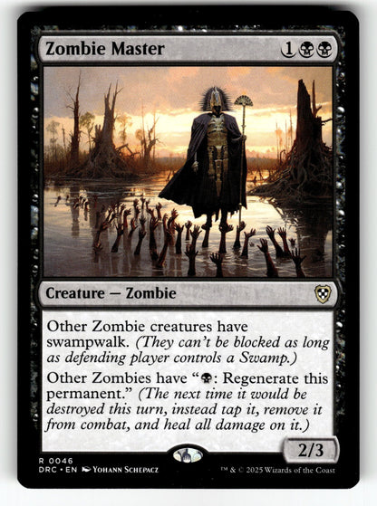 Zombie Master – 46 DRC: Commander: Aetherdrift R NM