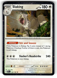 Slaking (Cosmos Holo) – 162/193 MCAP: Miscellaneous Cards & Products Rare Holo NM