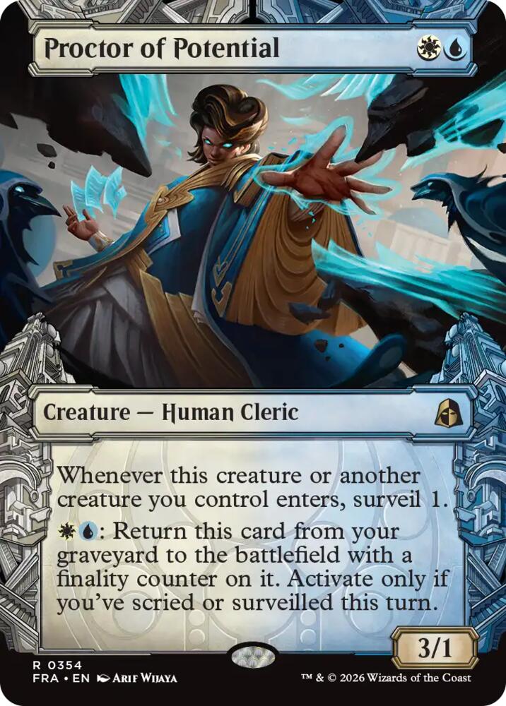Proctor of Potential (Showcase) – 354 FRA: Reality Fracture R Foil NM
