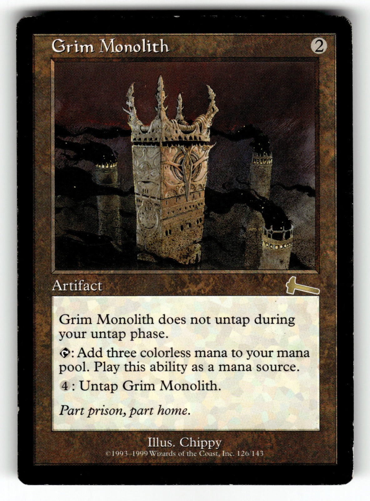 Grim Monolith – 126 ULG: Urza's Legacy R MP