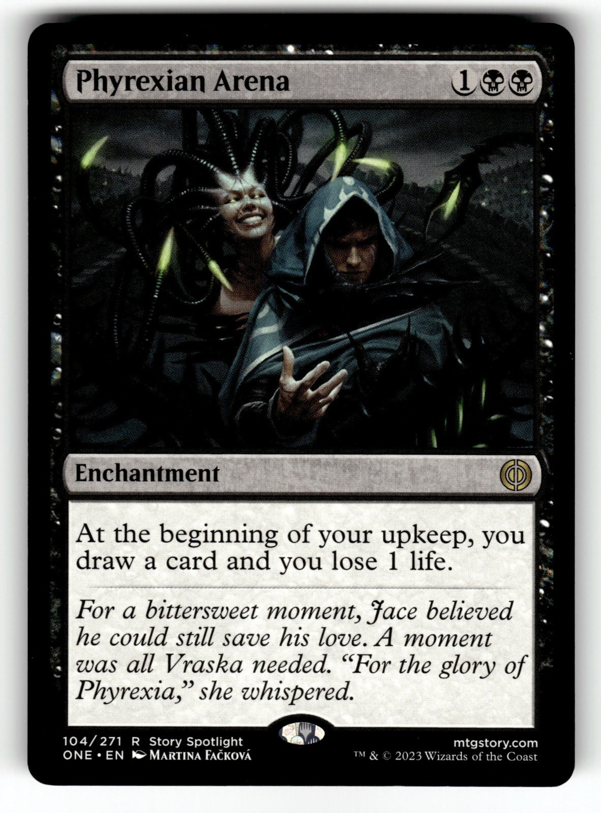 Phyrexian Arena – 104 ONE: Phyrexia: All Will Be One R NM