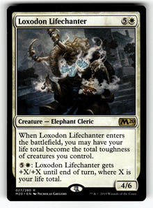 Loxodon Lifechanter – 27 M20: Core Set 2020 R NM
