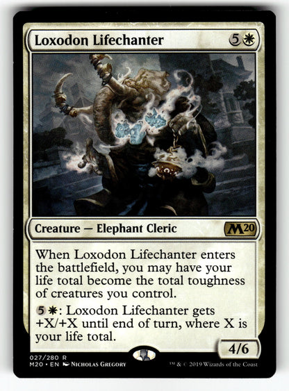 Loxodon Lifechanter – 27 M20: Core Set 2020 R NM