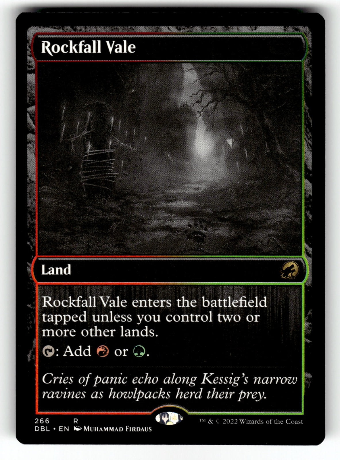 Rockfall Vale – 266 DBL: Innistrad: Double Feature R NM