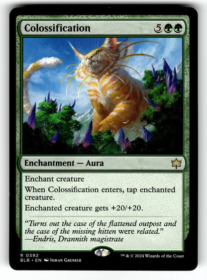Colossification – 392 BLB: Bloomburrow R NM