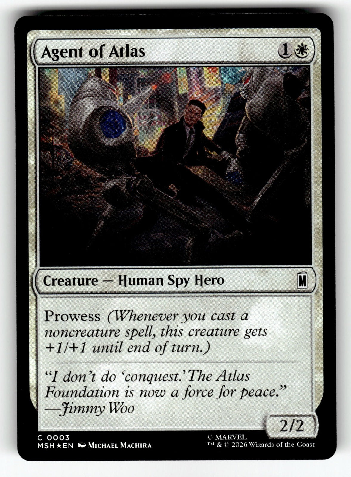 Agent of Atlas – 3 MSH: Marvel Super Heroes C Foil NM
