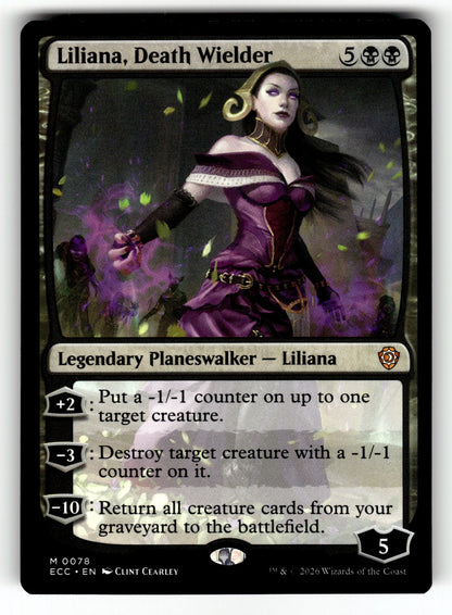 Liliana, Death Wielder – 78 ECC: Commander: Lorwyn Eclipsed M NM