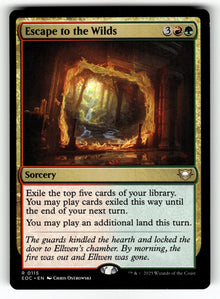 Escape to the Wilds – 115 EOC: Commander: Edge of Eternities R NM
