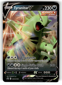 Tyranitar V – SWSH109 SWSD: SWSH: Sword & Shield Promo Cards Promo Holo NM