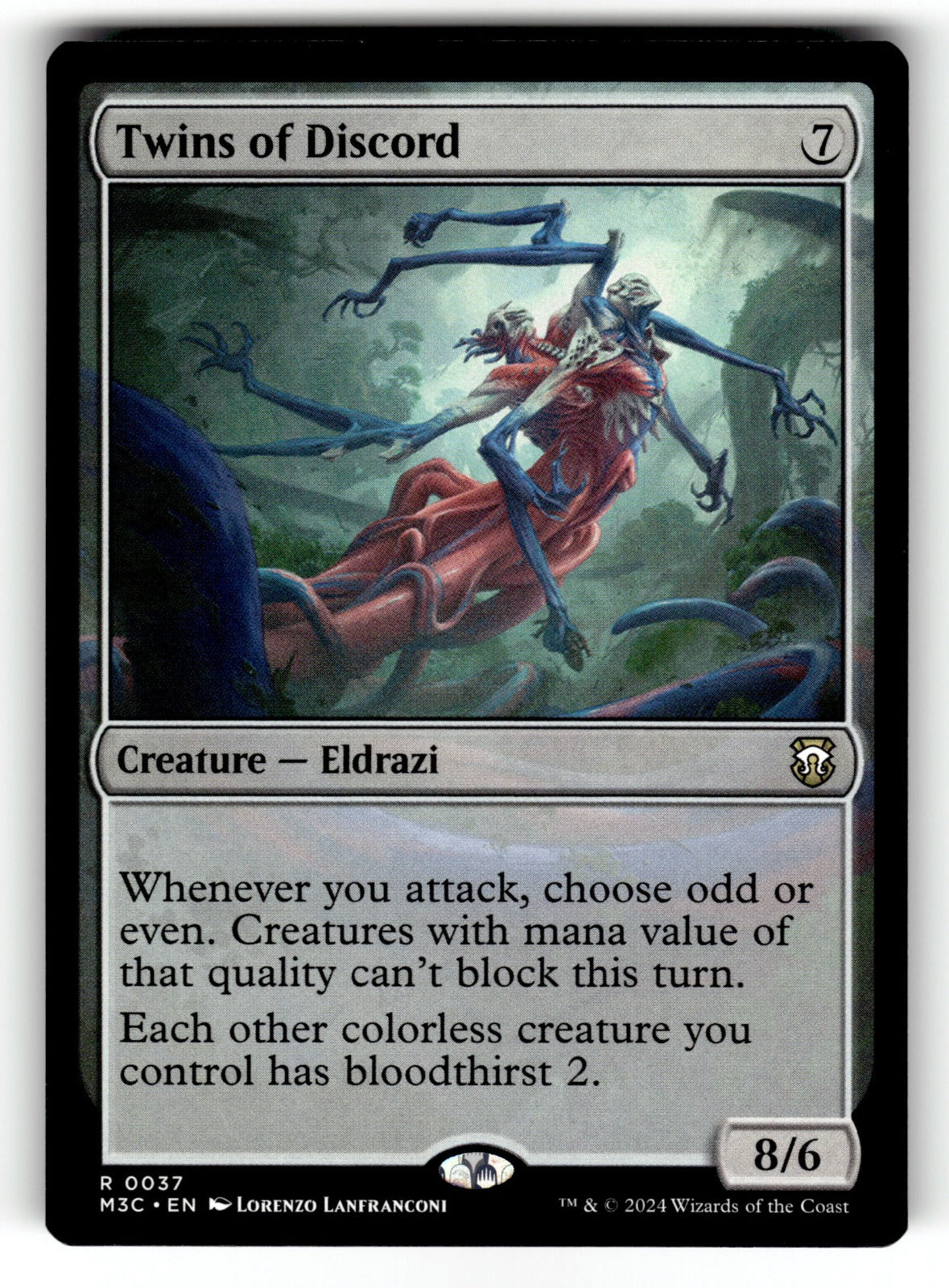 Twins of Discord – 37 M3C: Commander: Modern Horizons 3 R NM