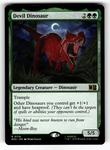 Devil Dinosaur – 719 MSC: Commander: Marvel Super Heroes R NM