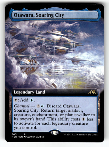 Otawara, Soaring City (Extended Art) – 503 NEO: Kamigawa: Neon Dynasty R LP