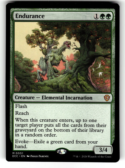 Endurance – 51 ECC: Commander: Lorwyn Eclipsed M NM