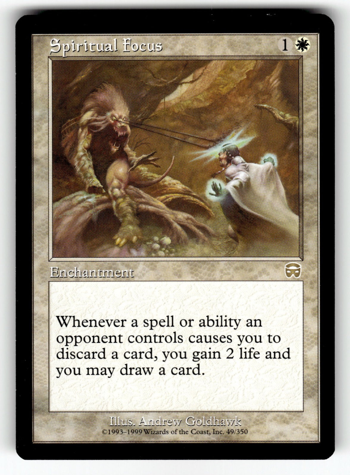 Spiritual Focus – 49 MMQ: Mercadian Masques R NM